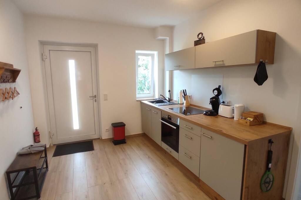 Storchennest - Ferienwohnung Am Storchenradweg Ketzür Exterior foto